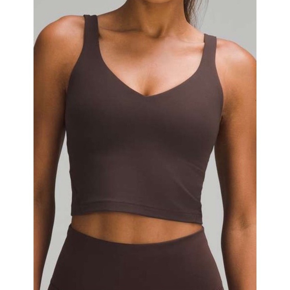 lululemon Align Tank Top‎ Size 0 Espresso Brown NWT